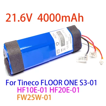 100%original 4000mAh para o Tineco ANDAR UM 1.0 FW25M-01 FW25W-01 FW09010ECN HF10E-01 HF20E-01 S3-01 Aspirador de Bateria