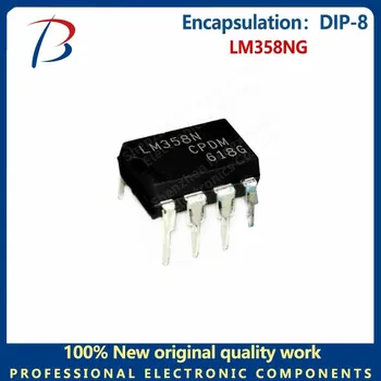 10pcs LM358NG em linha DIP-8 amplificador operacional chip