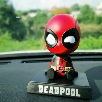 12cm Os Vingadores os Super Heróis Deadpool Bonecos de PVC Figura de Ação Brinquedos Modelo Boneca Presentes Decoração do Carro