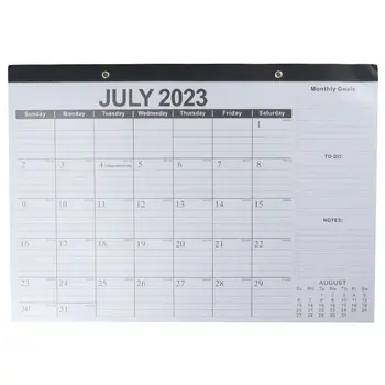 18 Meses De Parede Do Ano-Calendário De Planejamento De Nota 2024-2025.6 De Suspensão Agenda De Papel Pendurado Planejador De Escritório
