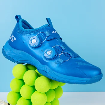 2023 Nova Mens Tênis Respirável Tênis Tênis Confortável, Quadra De Badminton Sapatos De Laço Rápido Mulheres De Treinamento De Tênis