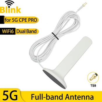 5G CPE PRO Roteador Base Magnética para Antena Externa GSM 3G 4G 5G de banda Completa Antena WiFi6 Dupla Amplificador de Banda para o ZTE Huawei TS9