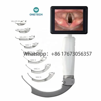 AL-5B Venda Direta da Fábrica de Vídeo Digital Laryngoscope Reutilizáveis sem Fios Custo Laryngoscope Para o Hospital Endoscópio
