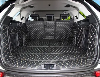 Alta qualidade! Carro especial esteiras tronco para Land Rover Discovery Desporto 7 lugares 2023-2014 waterproof boot tapetes de carga do forro da tampa