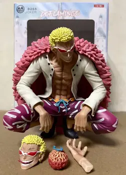 Anime One Piece Donquixote Doflamingo de Usurpação de PVC Figura de Ação de Coleta de Modelo de Brinquedos Estátua de Dom 16cm