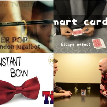 Borracha Pop por Lyndon Jugalbot ，Smart Card Dingding，Sorcier Mágica Instantânea Laço, o Som Ollie Mealing - Truques Mágicos