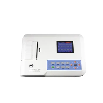 CONTEC ECG300G-VETERINÁRIO veterinário instrumento canal 3 12 leva VET ecg veterinária ecg máquina