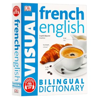 DK francês inglês Bilingue Dicionário Visual Bilíngue Contrastiva Gráfica Dicionário Livro