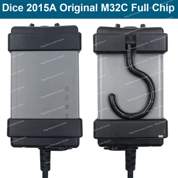 Dados Pro 2015A M32C Cheio de Chips Vermelho Conselho de Dados 2015A Adicionar Novos Modelos de Carro Ferramenta de Diagnóstico 2014D Dados OBD2 do carro Scanner de Função Completa
