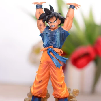 Dragon Ball Goku do Anime Figura de PVC 17cm Figuras de Ação, Modelo de Coleta Figura de Super Saiyajin Bonecas Brinquedos para Crianças Presente