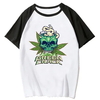 Ervas daninhas t-shirts mulheres harajuku engraçado Y2K t-shirts menina designer gráfico roupas