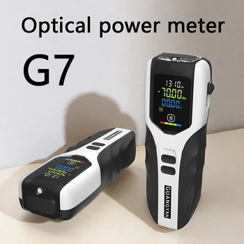 G7 Fibra Óptica Medidor de Potência de -70 a +3/-70 a +10/-50 26dBm Portátil Óptica Testador de Cabos Opcional Conector de OPM