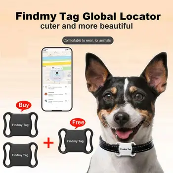 GPS Smart Impermeável Pet Locator Mini GPS Tracker Anti-Lost Bluetooth Localizador de Rastreio Coleira Para Gato Cães de Posicionamento de Localização