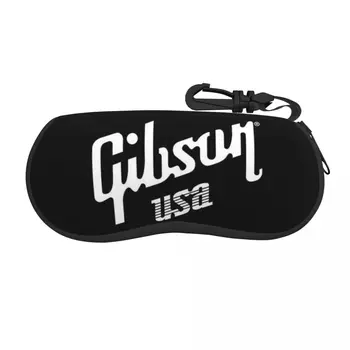 Gibson Música De Óculos Óculos Caso Das Mulheres Os Homens Macio Guitarra Óculos De Sol Bolsa De Protecção