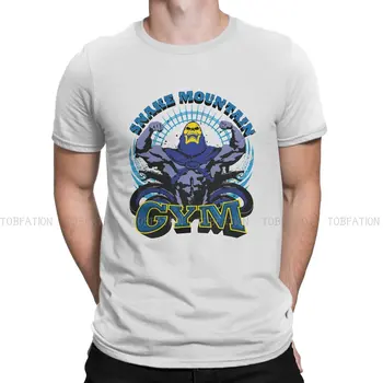 He-Man e os Mestres do Universo Crânio Montanha Ginásio 100% Algodão T-Shirt Harajuku dos Homens T-Shirt O-Pescoço Homens de Roupa