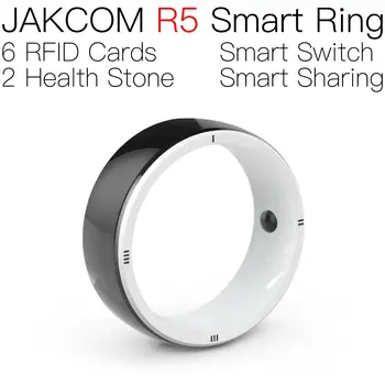JAKCOM R5 Inteligente Anel mais Recente do que a nfc descartáveis, marca metal cartão de visita quadrado preto garantia de proteção do adesivo, anel de em4100