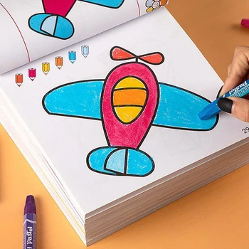 Livro infantil de Imagem Graffiti Livro de Colorir 2 A 6 Anos de Idade as Crianças de Cor, Reserve com antecedência de Educação a Iluminação Livro de imagens