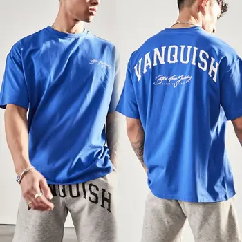 Marca ginásio Homens T-Shirt de roupas de fitness t-shirt dos homens Slim fit exercício de verão t-shirt manga curta musculação muscular t-shir