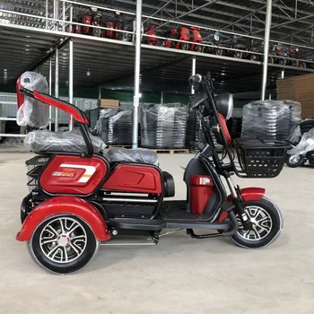 Melhor Preço Adulto Trike China Novo Modelo 600W 3 Rodas Elétricas de Passageiros de Triciclos de Três Rodas Para Adulto