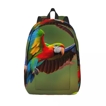 Mochila Escolar Do Aluno Mochila Pássaros Coloridos De Ombro, Mochila, Bolsa De Laptop Mochila Escolar
