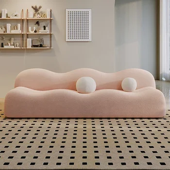 Moderno Preguiçoso Sofás Da Sala De Estar Salão De Japonês Canto Nuvem Sofás Da Sala De Estar Sofá Do Recliner Muebles Para Hogar Conjunto De Móveis