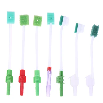 Médicos descartáveis Esponja, Escova de dentes UTI de Sucção de Esfregaço Bucal de Uso Único de Sucção do Sistema de Escova de dentes, a Higiene Oral