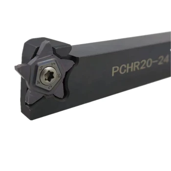 PCHR PCHR12-24 PCHR16-24 PCHR20-24 PCHR25-24 para PENTA24 Pentagrama inserir fissuração Torno Titular CNC mecânica de corte especial