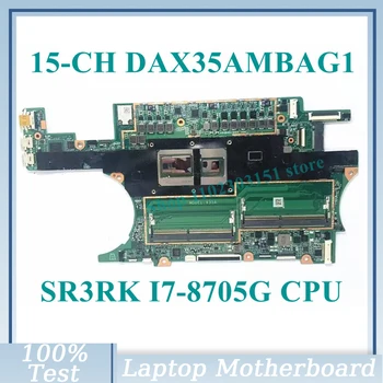 Placa-mãe DAX35AMBAG1 Com SR3RK I7-8705G CPU Para o HP Spectre X360 15-CH 15T-CH Laptop placa-Mãe Totalmente e 100% Testado a Funcionar Bem