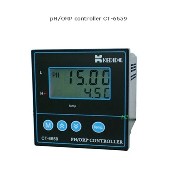 Professinal PH ORP Controlador Digital LCD de Oxidação do Potencial Redox Medidor de pH Medida de Valor Com Analisador de ATC Saída de 4-20mA