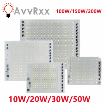 SMD2835 Alto Lúmen LED Chip Matrix 220V LED COB 10W 20W 30W 50W Para acessórios de iluminação Refletor Holofote LED, Lâmpada de DIY