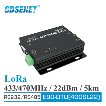SX1262 SX1268 E90-DTU(400SL22) LoRa Relé 22dBm RS232 RS485 433MHz 470MHz Modbus o transmissor e o Receptor LBT RSSI sem Fio RF