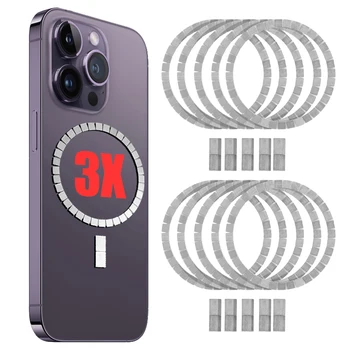Ultra Fino Ímã Patch para Magsafe para IPhone 15 14 13 12 11 Samsung, Huawei Carregamento sem Fio Auto-adesivo Anel Magnético