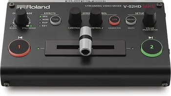 Verão com desconto de 50%Roland V-02HD MK II – Streaming de Vídeo Mixer