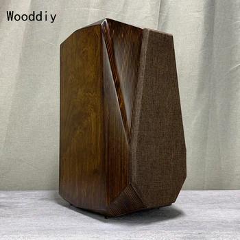 Wooddiy 8 Polegadas, alto-Falante Caixa Vazia de Três vias Shell Personalizado de Um Par de madeira Compensada do Vidoeiro de Bisel Caixa Acústica