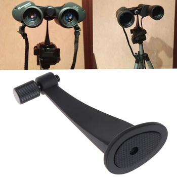 Y1UB Universal Binocular Adaptador do Tripé de Metal Placa de Montagem do Tripé de Suporte Compacto
