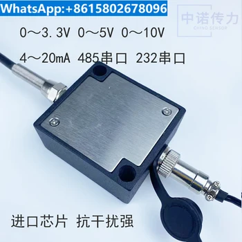 Zhongnuo anti-interferência de pesagem sensor transmissor de sinal amplificador 0-5V0-10V4-20mA485 porta serial