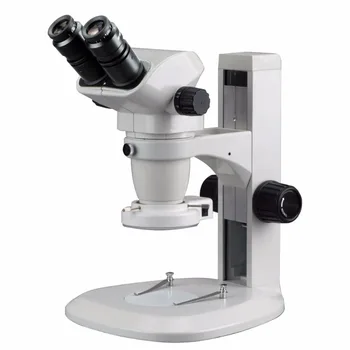 Zoom Microscópio-AmScope Suprimentos Ultimate 6,7 x-45x Binocular Parfocal Estéreo Microscópio de Zoom na Faixa de Suporte e 64 do Anel do DIODO emissor de Luz