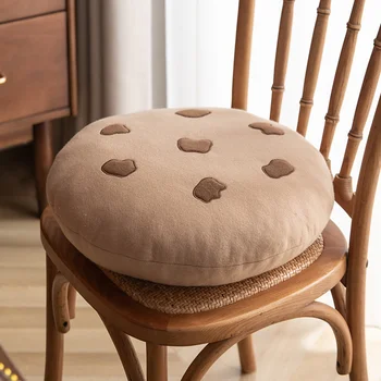 Coxis Almofada Criativa Bonito de Decoração de Casa de Cookies Seco Almofadas de Pele-amigável E Confortável Almofada Lombar Versáteis de Cena